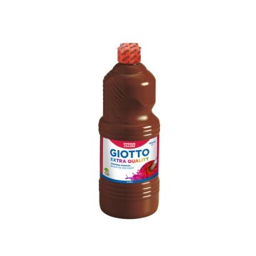 Tempera a base d'acqua GIOTTO Extra Quality flacone 1 lt marrone 533428