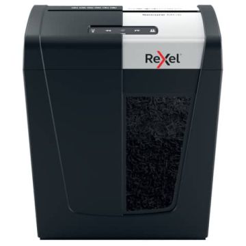 Distruggidocumenti Secure MC6 - nero Rexel microframmenti 2x15 mm 2020130EU