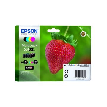 cartucce inkjet alta capacità Fragola T29XL Epson nero+ciano+magenta+giallo Multipack - C13T29964012