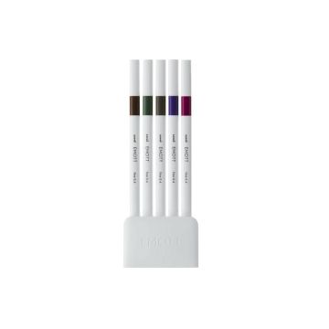 Fineliner Uni Emott - 0,4 mm - vintage color conf. 5 pezzi - M PEM-SY 5C 3