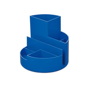 Portaoggetti Maul MAULRoundBox - riciclato blu - Ø 14 cm h.12,5 cm 4117637.ECO