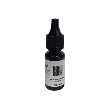 Flacone inchiostro di china KOH-I-NOOR per penna a china Professional 10 ml nero - DH5911-HALF