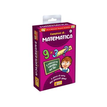 Gioco in scatola materie scolastiche I'm a Genius Matematica - 92284