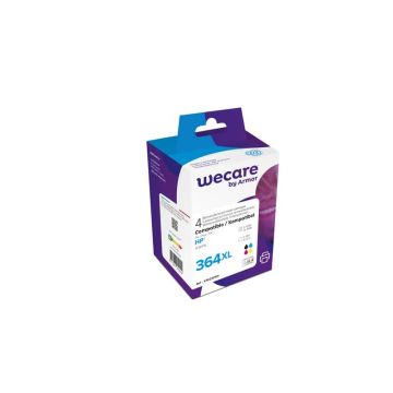 Cartucce inkjet WECARE compatibili con HP CN684EE - nero+ciano+magenta+giallo Conf. 4 - K10232W4