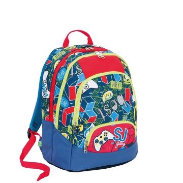 Invicta Zaino maxi 3 cerniere sj gang boy. cm 31x43x21