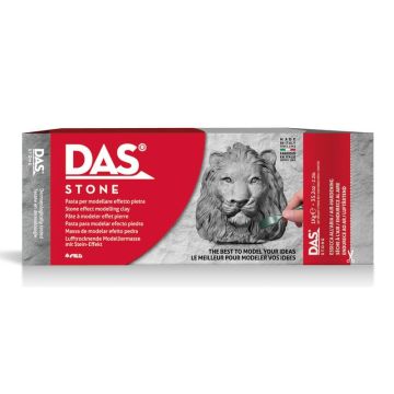 Pasta per modellare Das Stone - Panetto 1 kg - effetto Pietra 348200