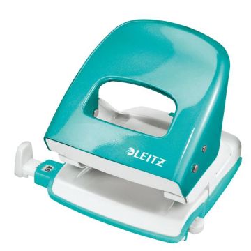 Perforatore 2 fori 5008 WOW acqua marina metal max 30fg LEITZ