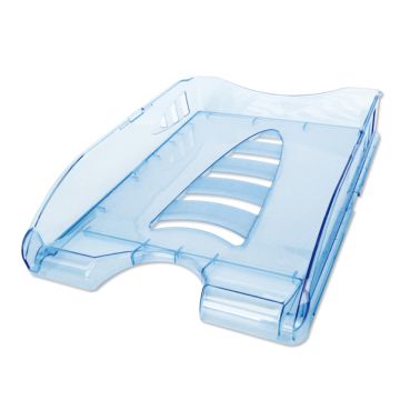 Vaschetta portacorrispondenza Arda Sunrise Classic A4 in conf. 10 azzurro trasparente - TR75510BL
