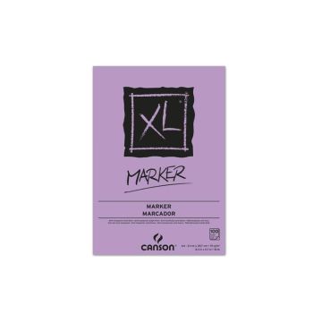 Blocco collato lato corto CANSON XL Marker bianco 70 g/m² 100 fogli A4 C200297236