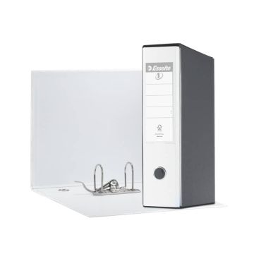 Registratore con custodia Esselte G55 Eurofile protocollo 29,5x35 cm - dorso 8 cm bianco vivida - 390755040