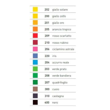 Carta colorata Favini Le Cirque A3 80 g/m colori forti Scarlatto 209 - risma da 500 fogli - A71C353