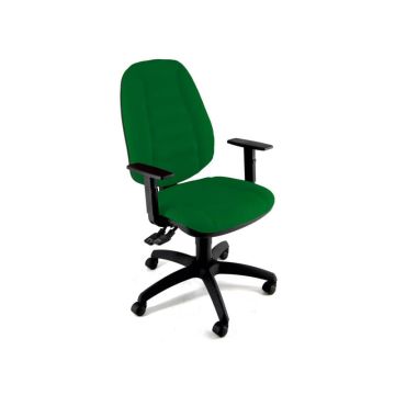 Sedia operativa girevole Unisit Cerere CRSY Eco Smart - rivestimento Eco - verde - CRSY/EV