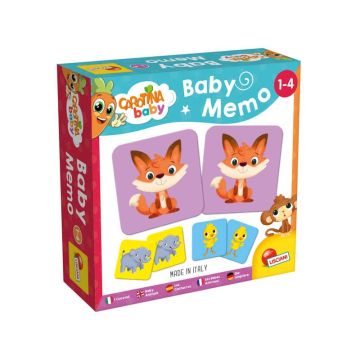 Gioco in scatola Lisciani Carotina Baby Memo Cuccioli - 80052