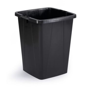 DURABLE DURABIN 90. BIDONE 90 LITRI NERO