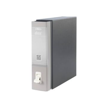 Registratore a leva DOX1 Commerciale S. Francisco 28,5x31,5 cm - dorso 8 cm grigio - D15107