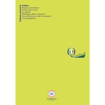 Quaderno rigatura universale Logos Quirebook 21x29,7 cm copertina verdino Italiano primaria - rigatura 1R
