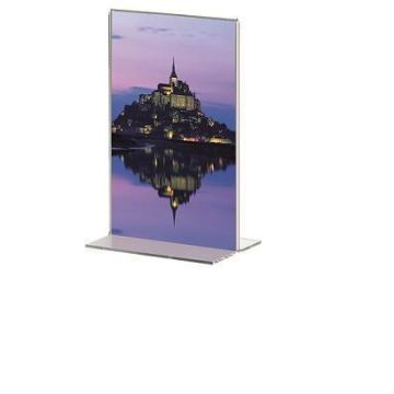 LEBEZ PORTADEPLIANT ACRILICO 9X13 VERTICA