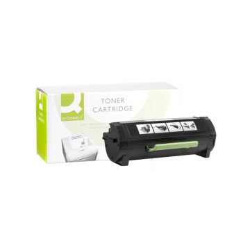 Toner alta resa Q-Connect compatibile con Lexmark 50F0XA0 - nero K15638QC