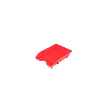 Vaschette portacorrispondenza in PPL infrangibile A4 Donau rosso 7455001PL-04