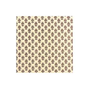 Rotolo carta lavabile per cassetti Sadoch - formato 500 cm x 5 mt fantasia giglio marrone - X33X5-770CF50 -13