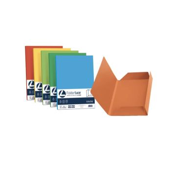 Cartellina 3 lembi Favini FOLDER 3L Luce&Acqua 200 g/m² 24,5x34,5cm mix 5 colori conf.25 - A50X434