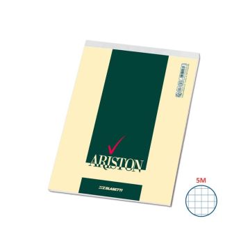 Blocchi con punto metallico Blasetti Ariston - 70 ff 60 g/m² A4 - quad. 5 mm 1069