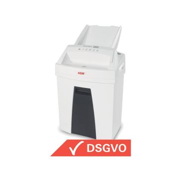 Distruggidocumenti per alti volumi HSM SECURIO AF100 P-4 25 L taglio a frammenti 4x25 mm - bianco - 2063111
