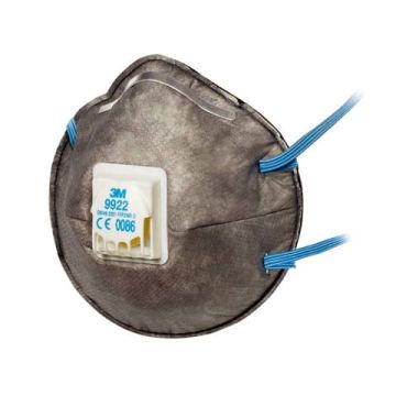 Respiratore monouso 3M FFP2 con valvola Conf. 10 pezzi - 9922
