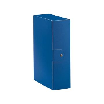 Cartelle portaprogetti Esselte C30 EUROBOX dorso 10 cm presspan biverniciato blu - 390330050