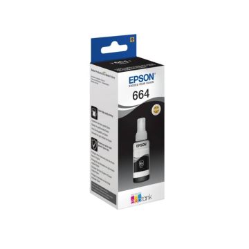 Cartuccia inkjet T6641 Epson nero C13T664140