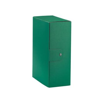 Cartella portaprogetti Esselte C32 EUROBOX dorso 12 cm presspan biverniciato verde - 390332180