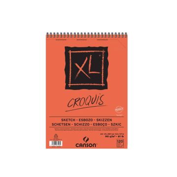 Album spiralato CANSON Schizzo XL bianco avorio 90 g/m² 120 fogli A4 C200787103