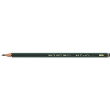FABER-CASTELL MATITA GRAFITE CASTELL 9000 F esagonale FABER CASTELL