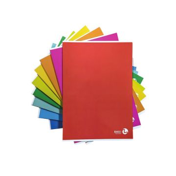 Maxi quaderni Be More Color Basic A4 80 g/m rigatura 4 mm - 20 +1 ff - colori assortiti - conf. 10 pz - 0110604