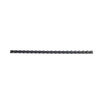 Dorsi plastici a 21 anelli GBC CombBind 8 mm A4 nero - fino a 45 fogli conf da 100 dorsi - 4028174