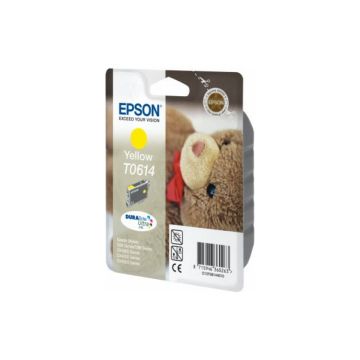 Cartuccia inkjet ink pigmentato Orsetto T0614/blister RS Epson giallo C13T06144010