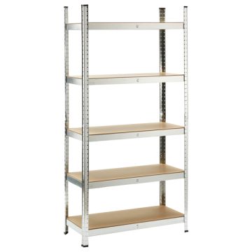 Scaffale in metallo e MDF - 5 ripiani - Garden Friend