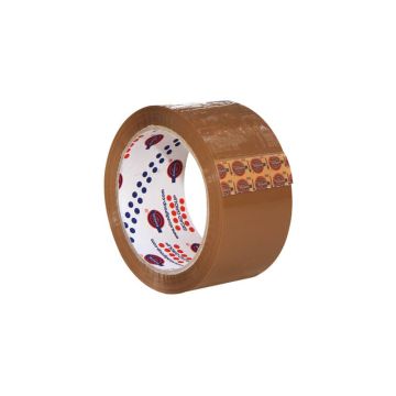 Nastro adesivo per imballo Eurocel formato 50x66 m - colore avana - 6253366
