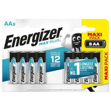 Batterie ENERGIZER Max Plus AA conf. da 8 - E301324602