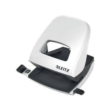 Perforatore 5008 2 fori - 30 fogli Leitz NeXXt Series bianco metallizzato 50081201