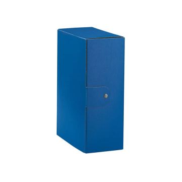 Cartella portaprogetti Esselte C32 EUROBOX dorso 12 cm presspan biverniciato blu - 390332050