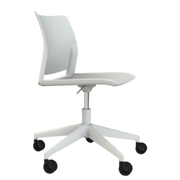 Unisit Sedia Home / Office Alpha GB - senza braccioli - bianco - Unist