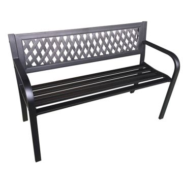 Panca da giardino Boulevard - in acciaio e ABS - 75 x 50 x 120 cm - Garden Friend