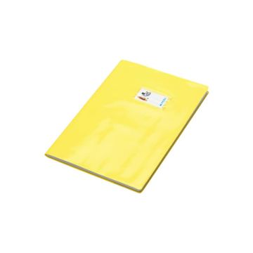 Copriquaderno con etichetta - Coprimaxi Beat A4 in PVC laccato spessore 180 m CoLibrì giallo - PF02020107