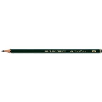 FABER-CASTELL MATITA GRAFITE CASTELL 9000 3B esagonale FABER CASTELL