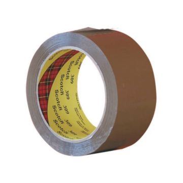 Nastro da imballo Scotch 309 in acrilico a rumorosità ridotta 50 mm x 66 m marrone conf. da 6 pezzi - 309