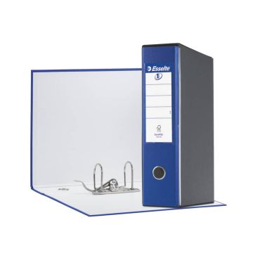 Registratore con custodia Esselte G55 Eurofile protocollo 29,5x35 cm - dorso 8 cm blu - 390755050