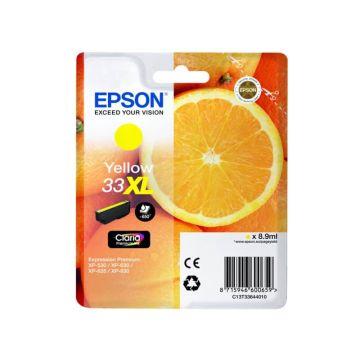 Cartuccia inkjet alta capacità Arance T33XL Epson giallo C13T33644012