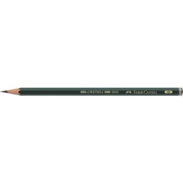 FABER-CASTELL MATITA GRAFITE CASTELL 9000 4B esagonale FABER CASTELL