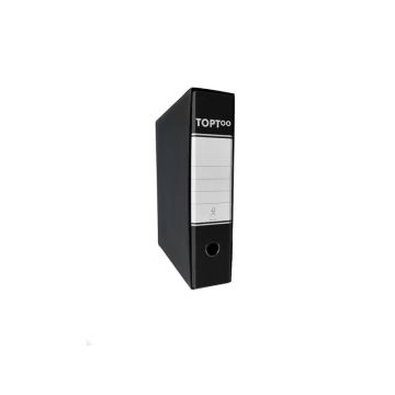 Registratore protocollo con custodia TOPToo dorso 8 cm - 23x33 cm nero - FMCRTP8NE